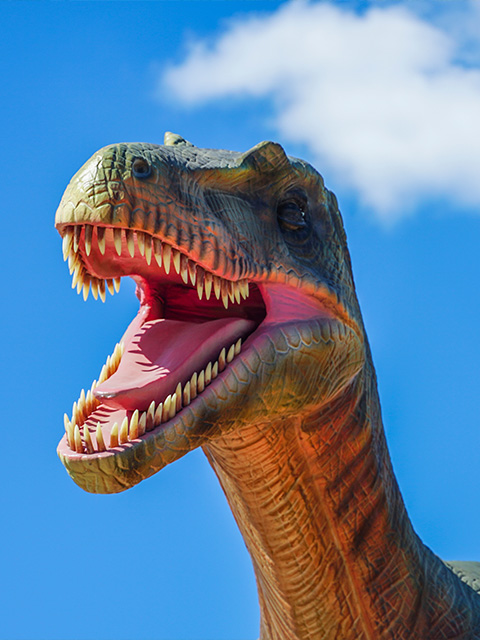 Theme Park dinosaur